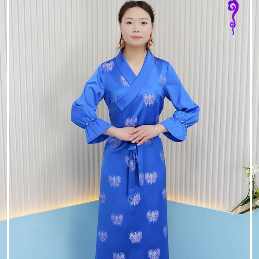 藏吧啦女士高档蝴蝶装饰袖博拉