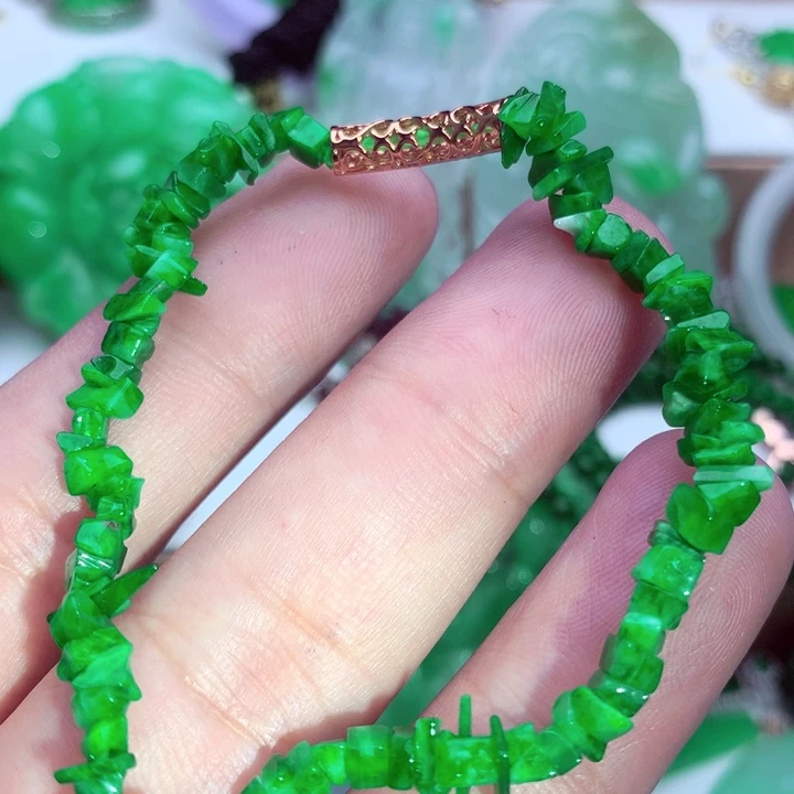 未镶嵌手链翡翠手链