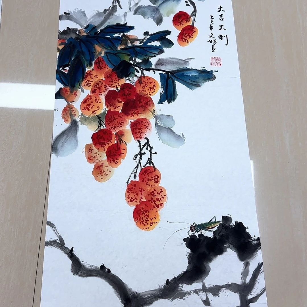 国画国画作品集一个人