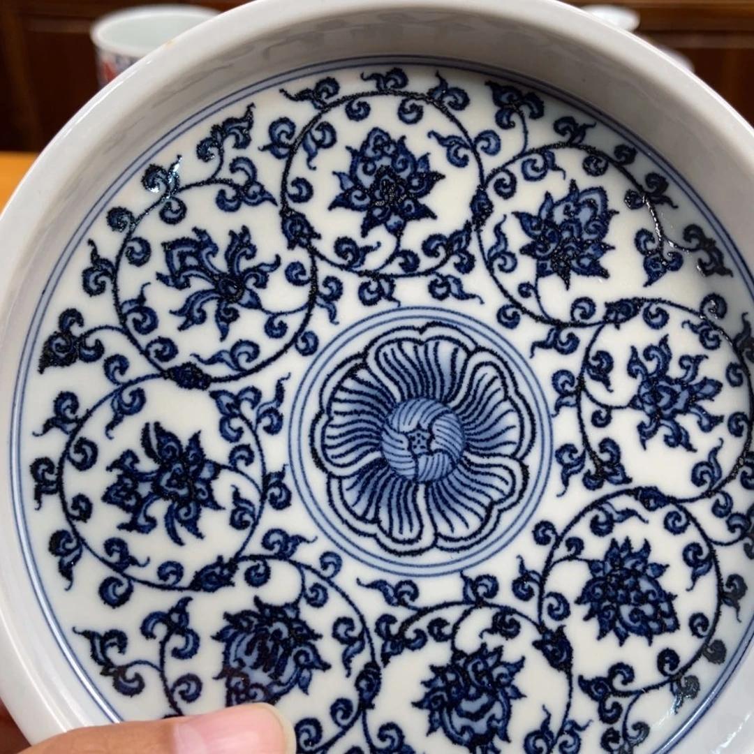 手绘现代茶具非古董