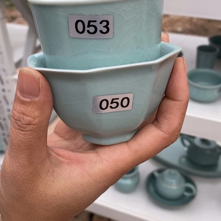 摆件?***?抱朴汝瓷仿古微瑕