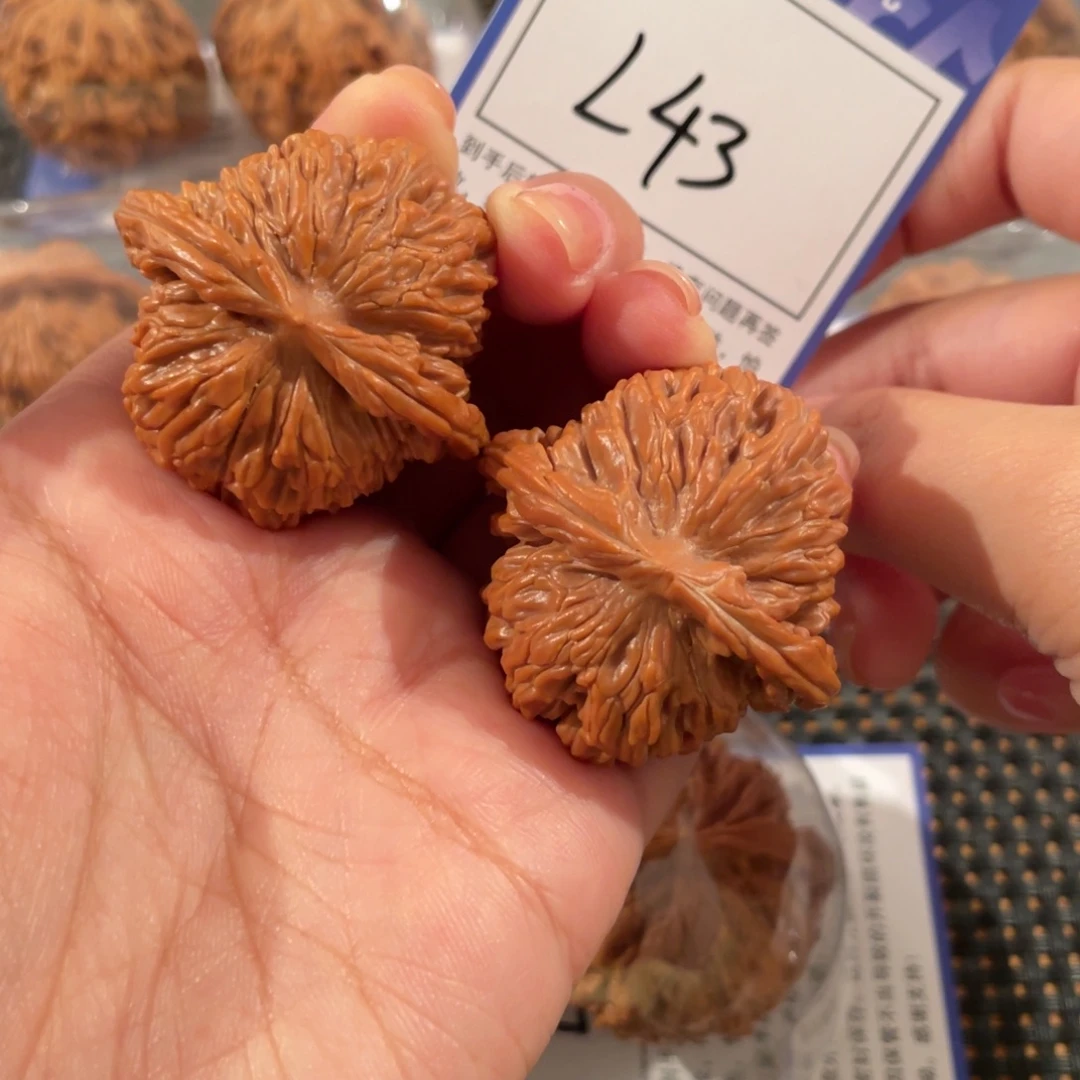 把件文玩核桃L43 四座楼  40