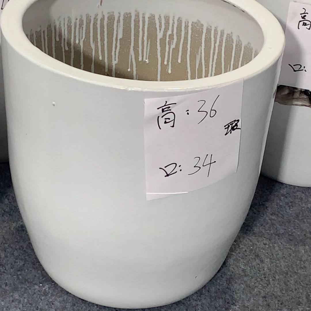 高温陶瓷花盆微瑕