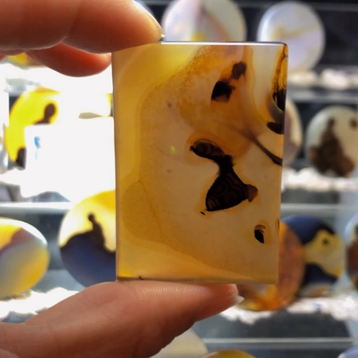 合金玛瑙/玉髓珠宝奇石123