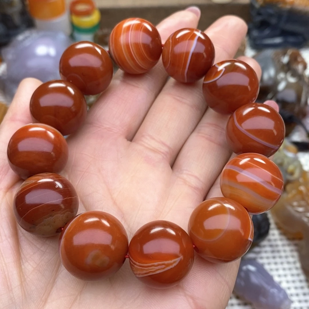 玛瑙/玉髓手串未镶嵌