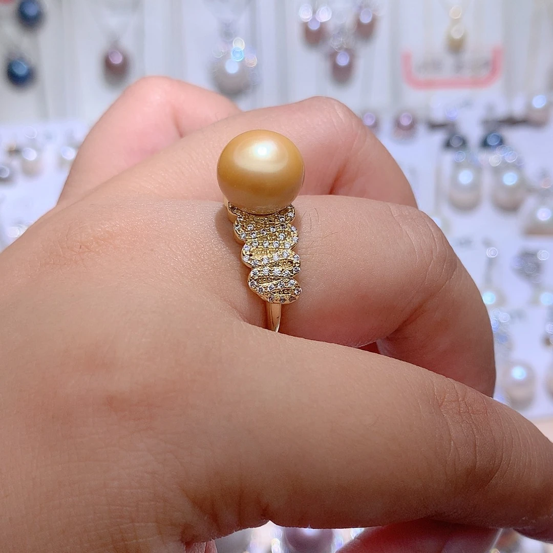戒指未镶嵌淡水珍珠CC11.3mm