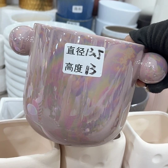 多肉绿植陶瓷花盆9.9包邮