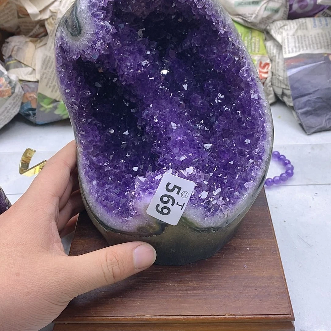 紫晶大型摆件（非配饰）未镶嵌