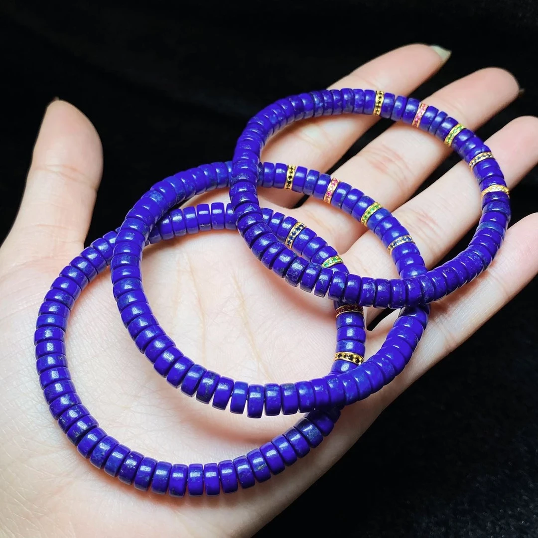 【子选好物】24 ZC30575-青金石DIY单圈手串-多样性发一件-5.5mm