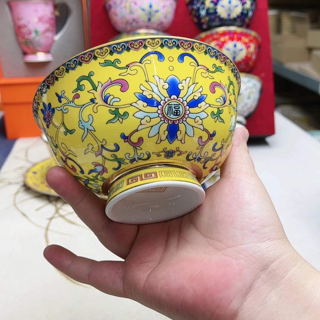 【闪购商品】珐琅5英寸1黄。。。。。