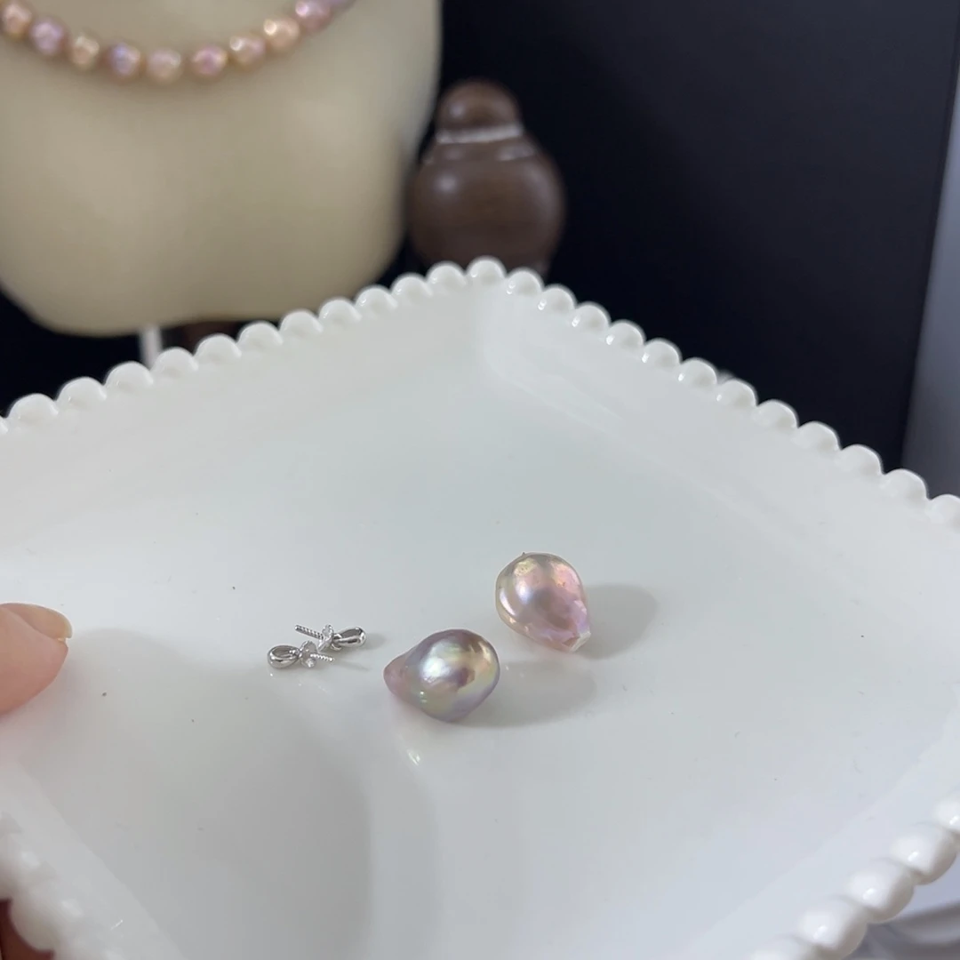 淡水珍珠手绳银S925镶嵌张老师