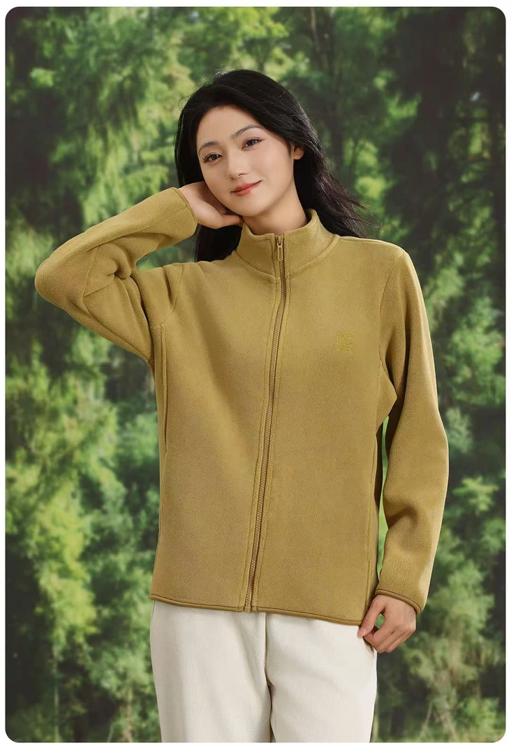 女士！【内里长毛绒】！变态厚嬤嬤衣！很保暖！很舒适！姜黄