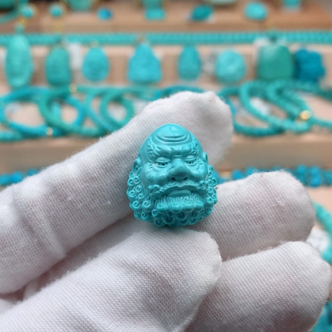 绿松石未镶嵌珠宝奇石19mm