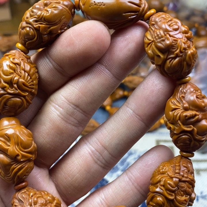 橄榄核手串/手链橄榄核雕工艺手串