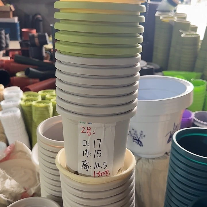 四季2#口径17灰白6个无托