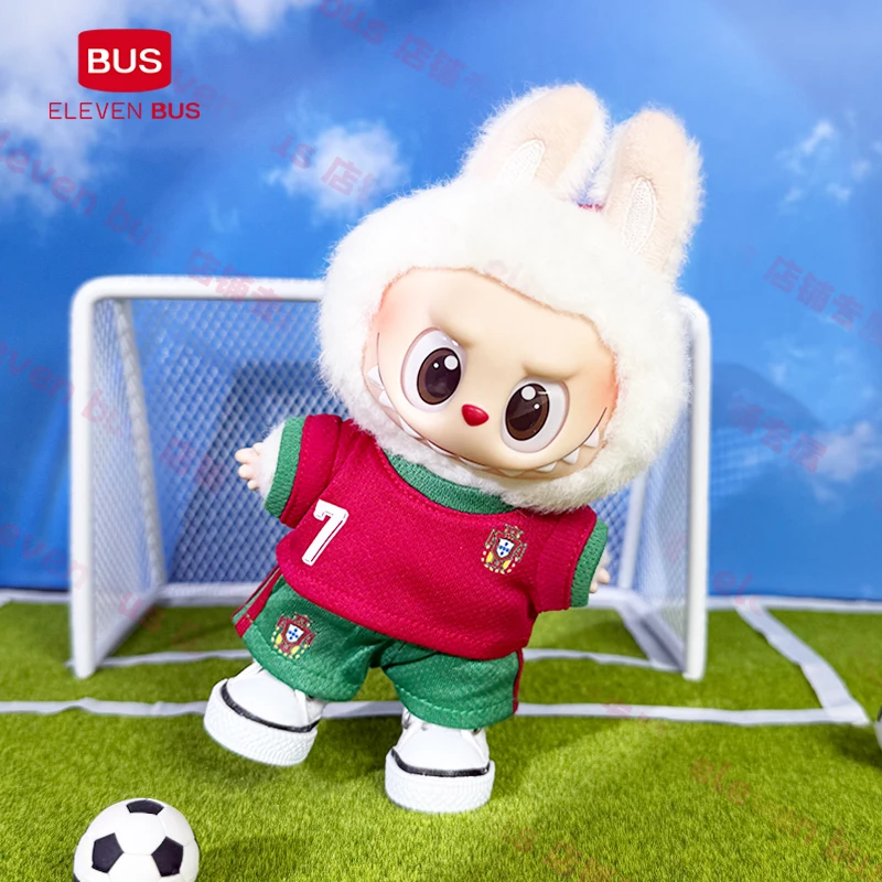 C罗葡萄牙7号球衣娃衣 拉布布一代二代三代娃衣套装