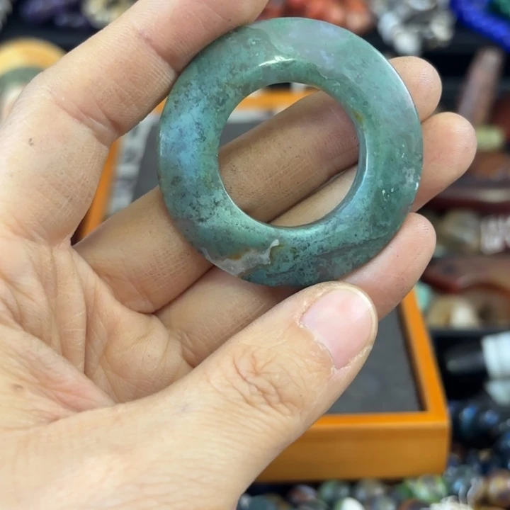 浮***～玛瑙/玉髓未镶嵌颈饰