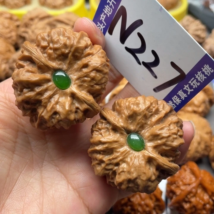 把件文玩核桃蛙蛙42尺