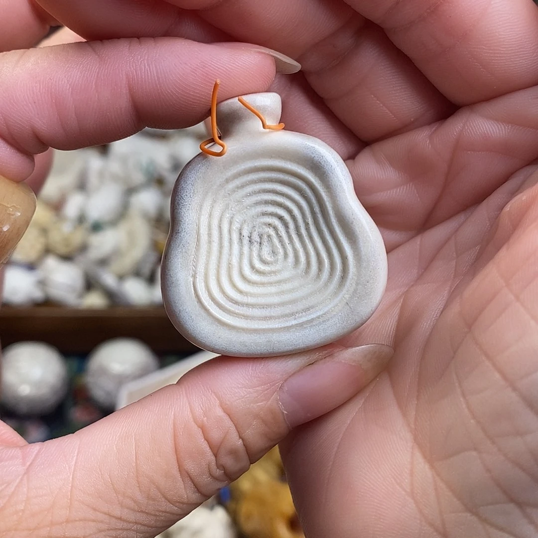 鹿骨把件7号葫芦解压