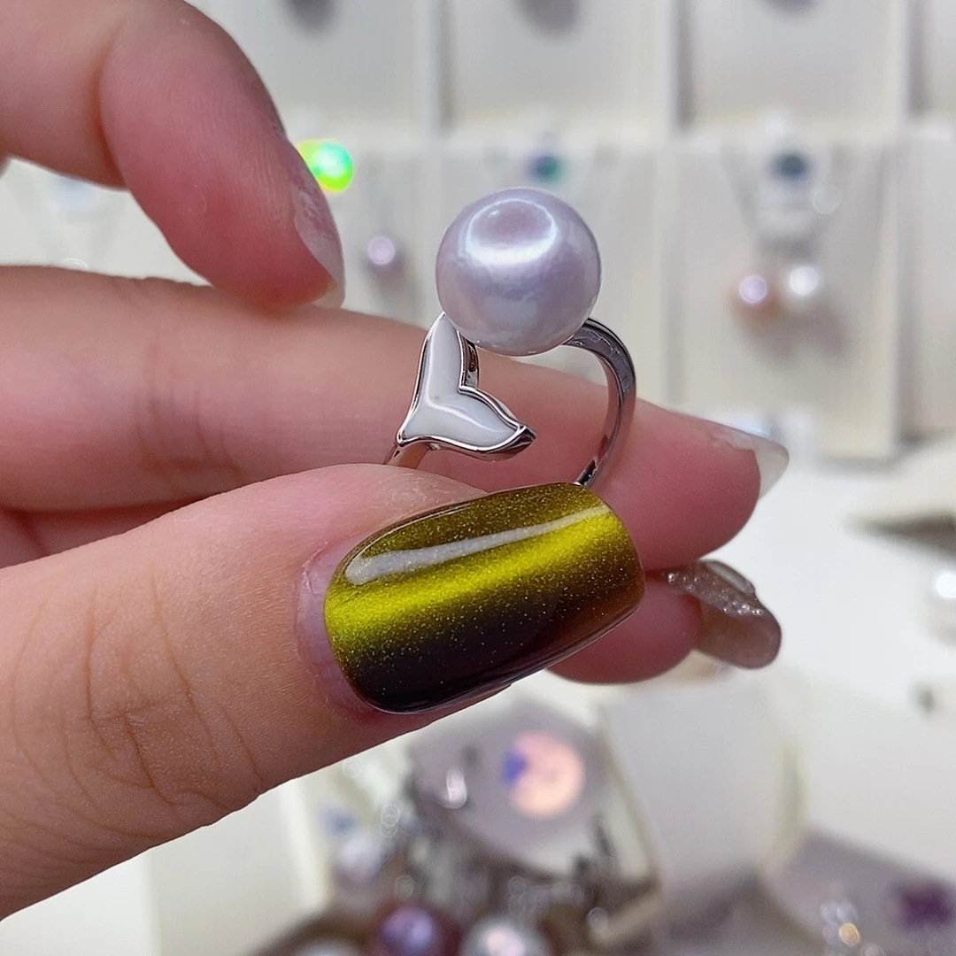 淡水珍珠未镶嵌戒指