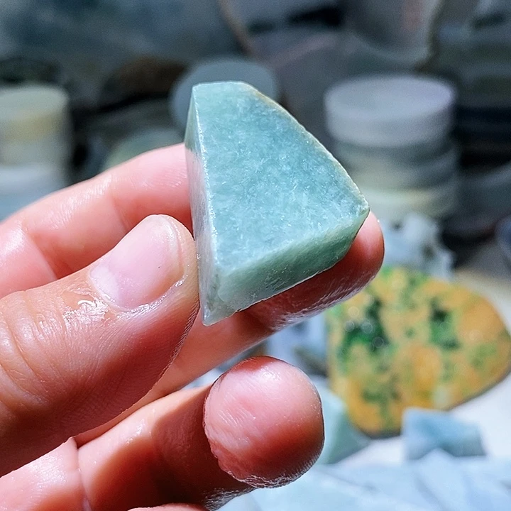 散珠翡翠边角料44