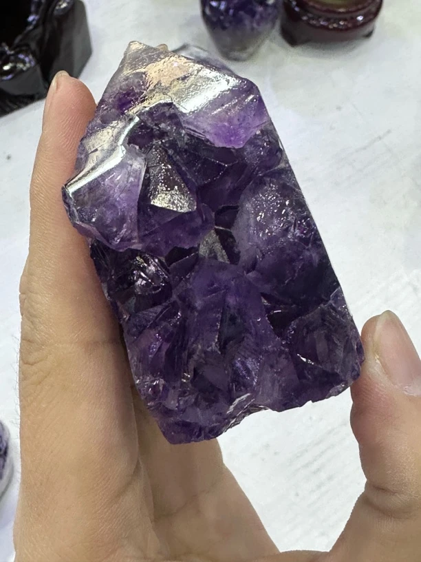 巴西乌拉圭紫水晶摆件