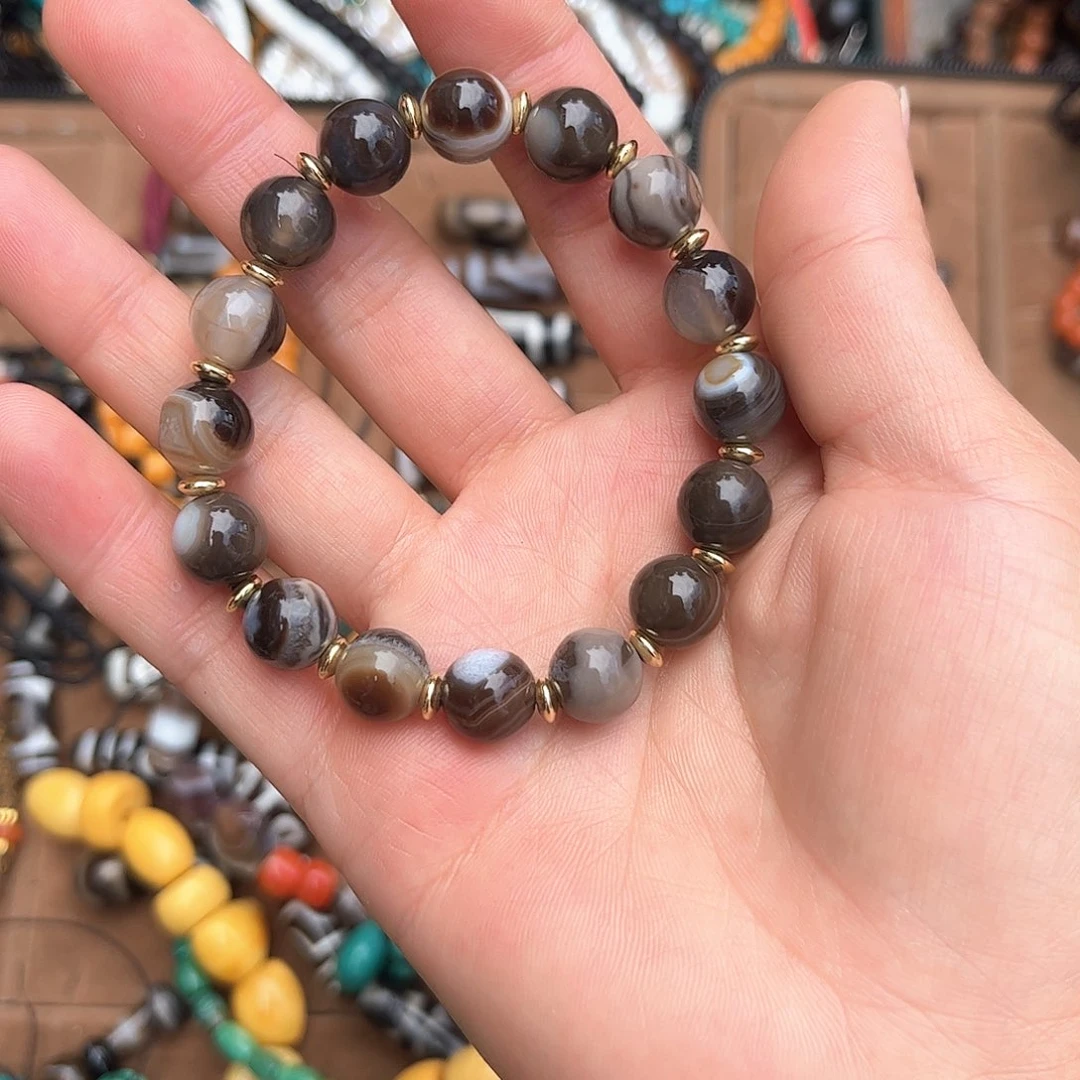 玛瑙/玉髓手链未镶嵌