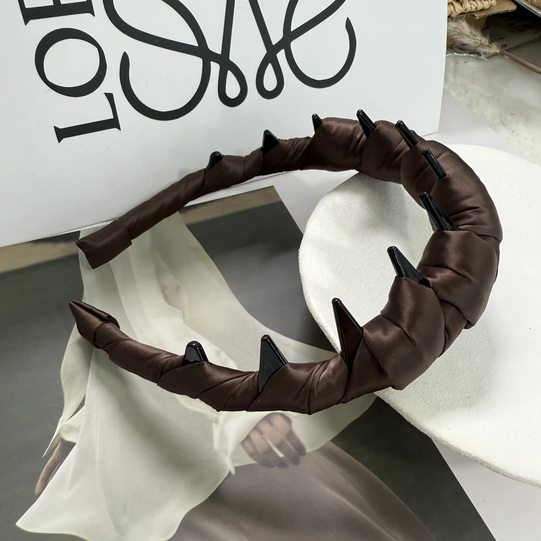 【钰韩】 经典咖色倒齿发箍洗脸发箍高颅顶正反两用