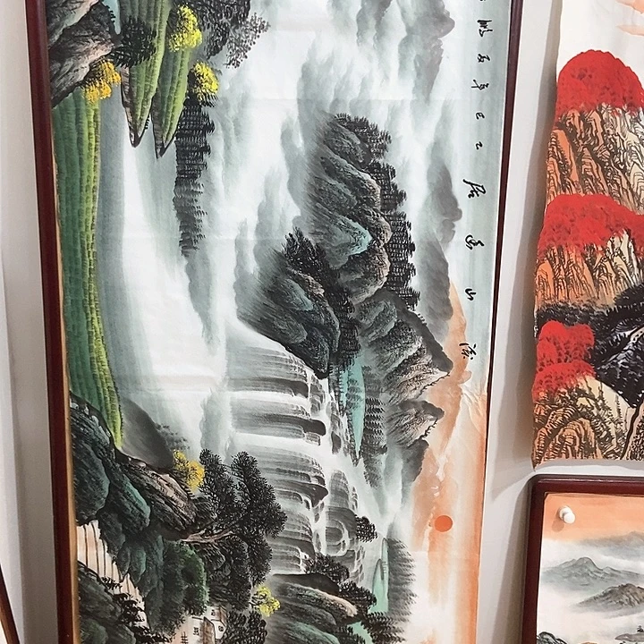 小周画廊的直播间