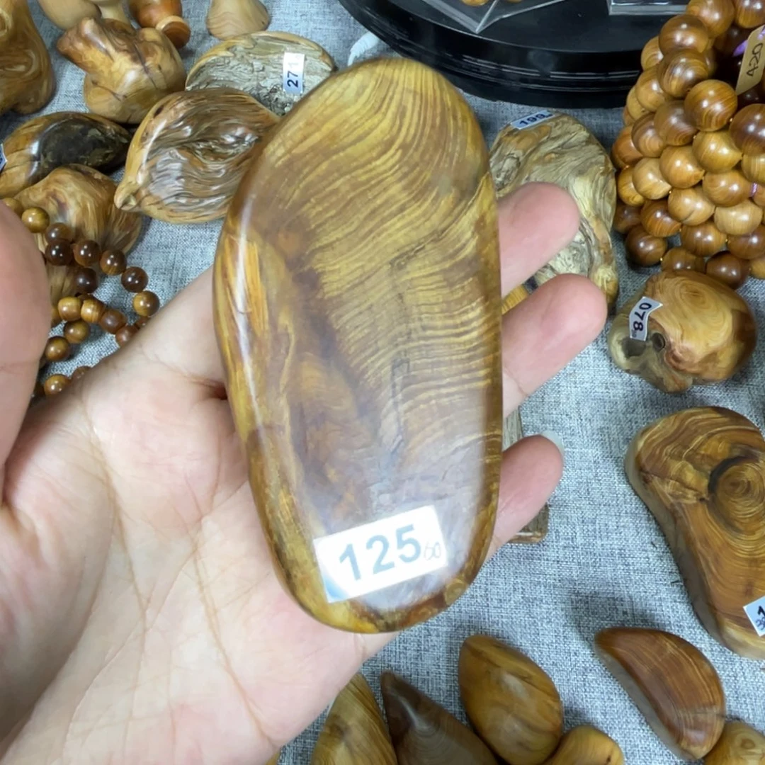 晓***摩柏木随形手把有裂介意慎拍太行崖柏