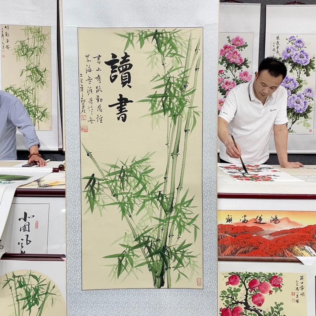 国画手绘画绘画作品