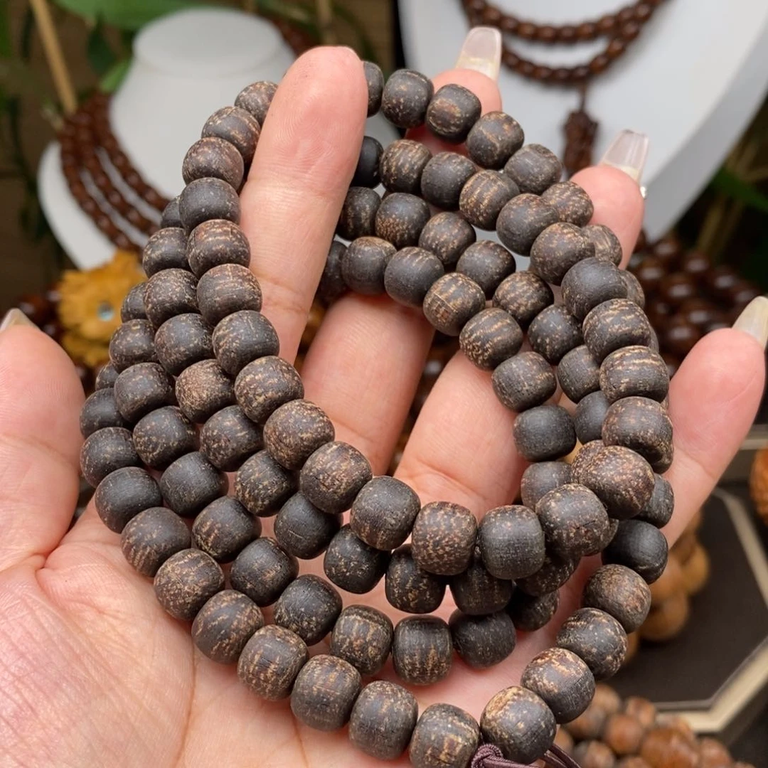 贡木手串/手链贡木8×9中毒黑西瓜龙粗抛