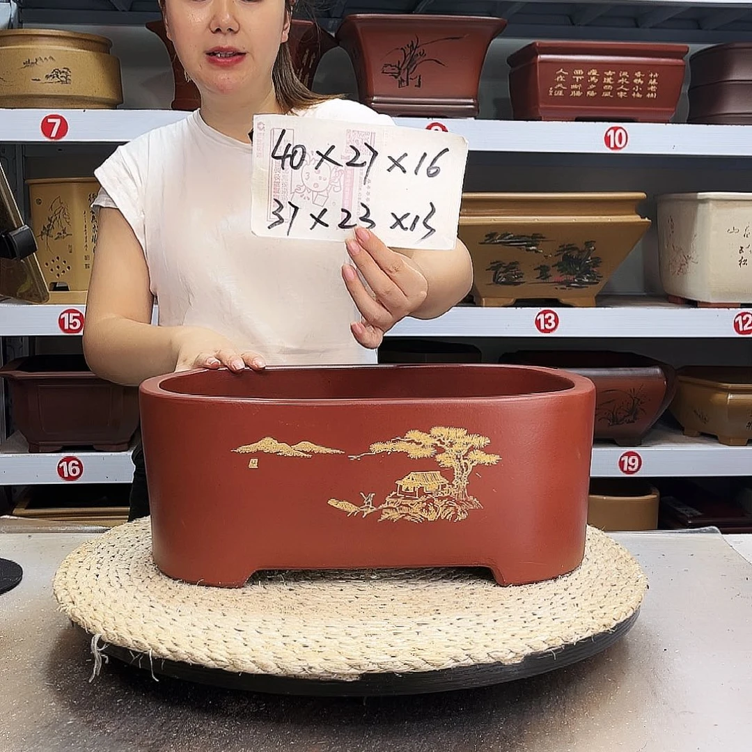 紫砂花盆紫砂花盆