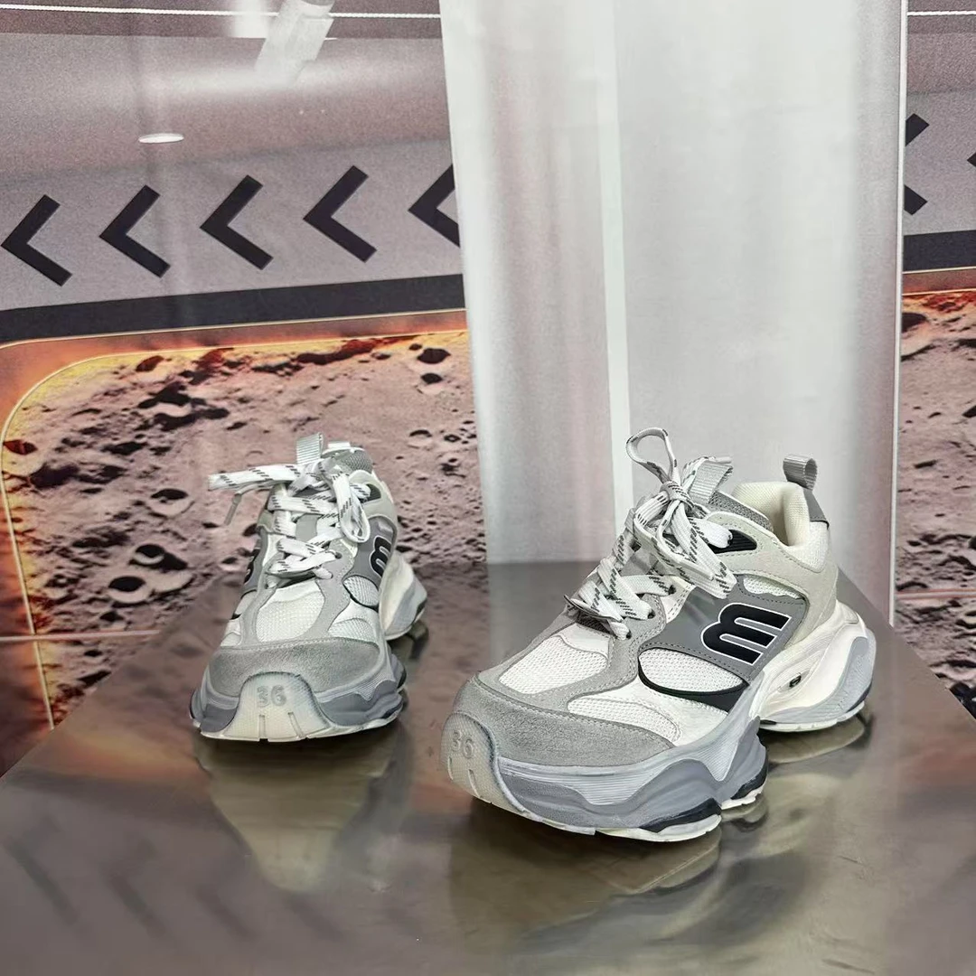 951四季新款2025爆款单里高级感时尚精品老爹鞋厚百搭众ins