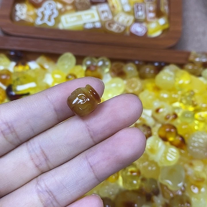 吊坠橄榄核蜂蜜罐61