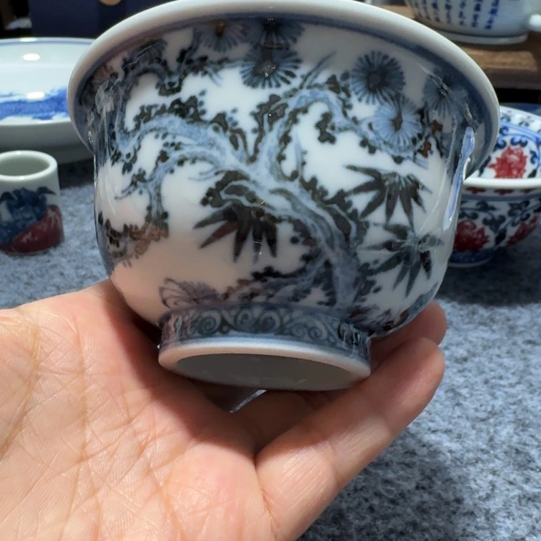 现代景德镇陶瓷手绘茶具
