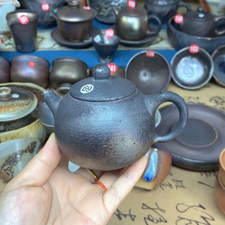杯子薄胎铁胎泥料茶壶
