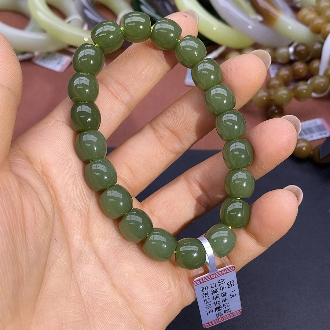 未镶嵌手链和田玉卡10