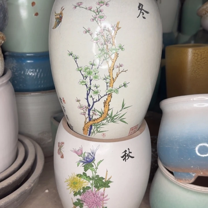 瑕疵花盆处理啦口15高22