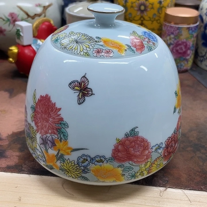 陶瓷罐茶叶罐密封罐储物罐