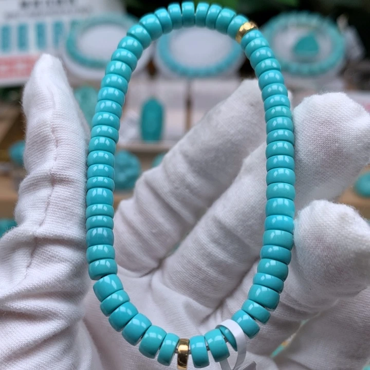 未镶嵌绿松石珠宝奇石