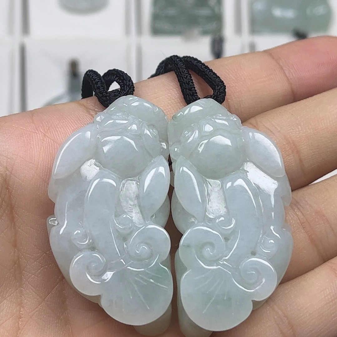 颈饰未镶嵌翡翠缅甸天然翡翠