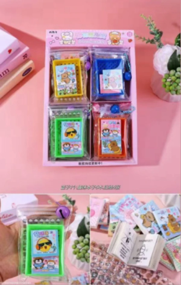 卡通微缩篮子趣味游戏小本字趣味冷笑话书