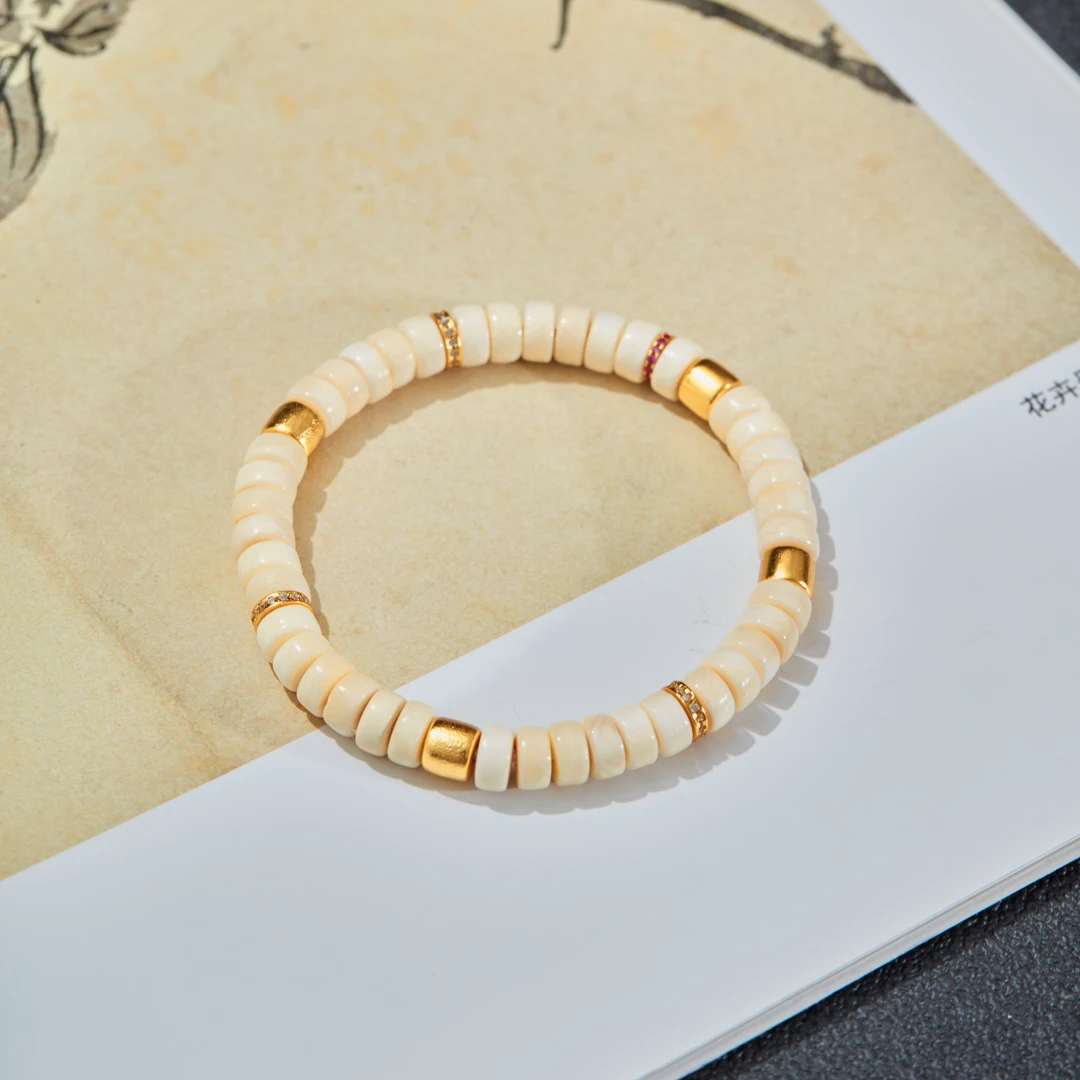 【云上雅岚】盘山河丨C9545-猛犸手串6mm-多样性发一件