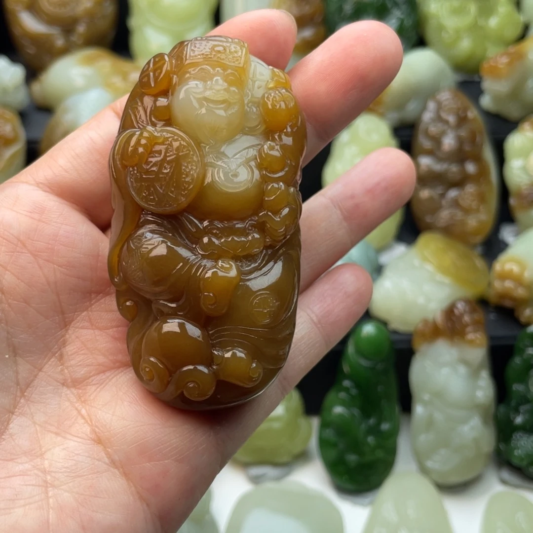 南***梦和田玉未镶嵌颈饰