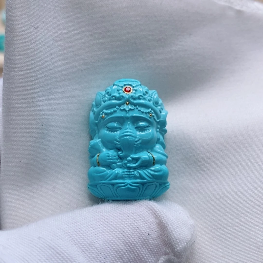 绿松石珠宝奇石未镶嵌