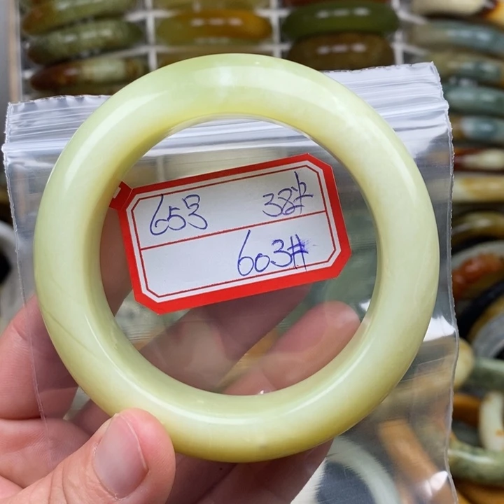 未镶嵌蛇纹石玉手绳