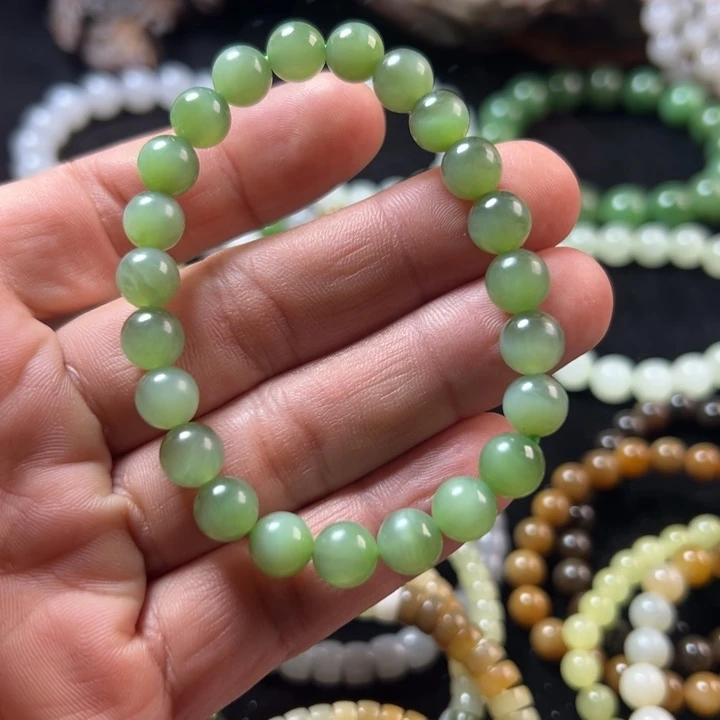 和田玉（糖玉）未镶嵌手链