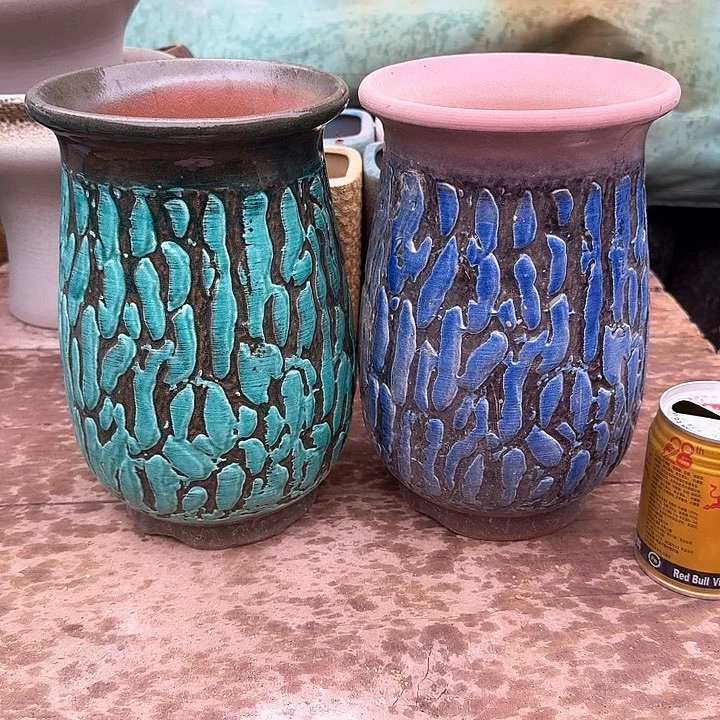 红陶微瑕花盆处理来啦