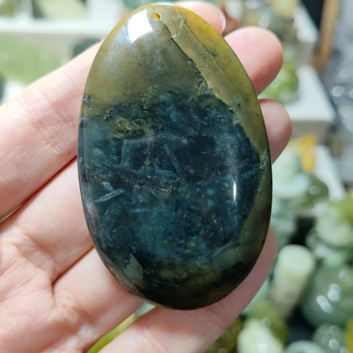 岫玉挂坠款式未镶嵌